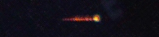 Unprocessed fireball image