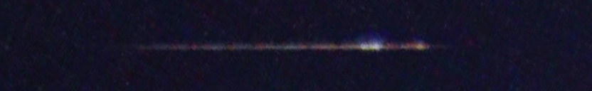 Unprocessed fireball image