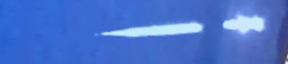 Unprocessed fireball image