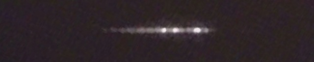 Unprocessed fireball image