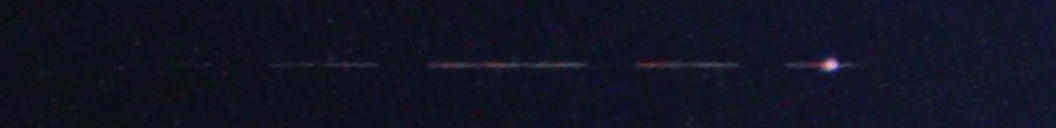 Unprocessed fireball image