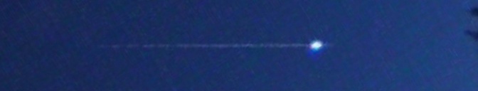 Unprocessed fireball image