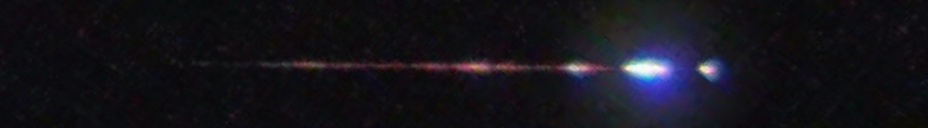 Unprocessed fireball image