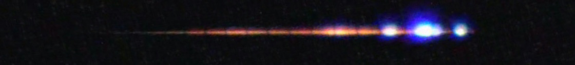 Unprocessed fireball image