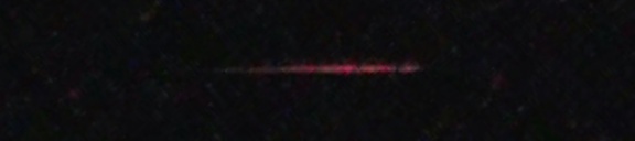 Unprocessed fireball image