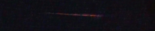 Unprocessed fireball image