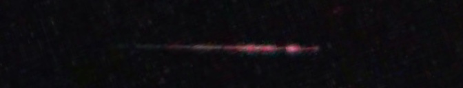Unprocessed fireball image