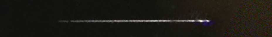 Unprocessed fireball image