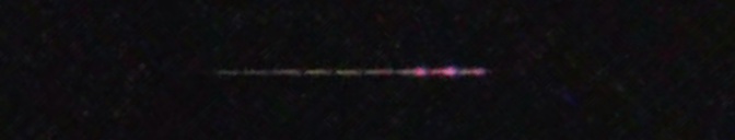 Unprocessed fireball image