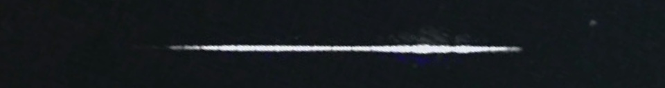 Unprocessed fireball image