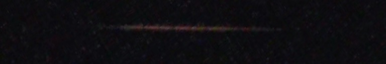 Unprocessed fireball image