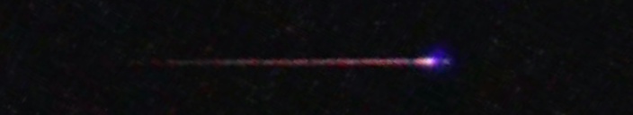 Unprocessed fireball image