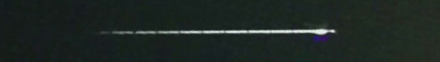 Unprocessed fireball image