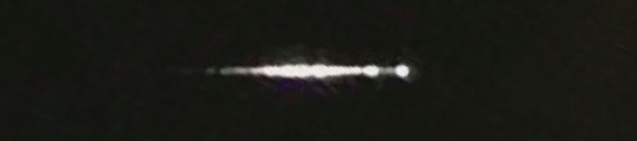 Unprocessed fireball image