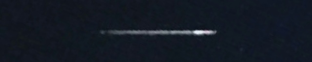 Unprocessed fireball image