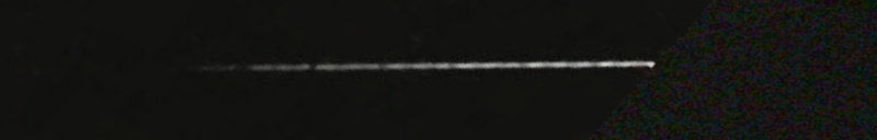 Unprocessed fireball image