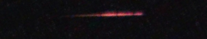 Unprocessed fireball image
