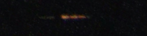 Unprocessed fireball image