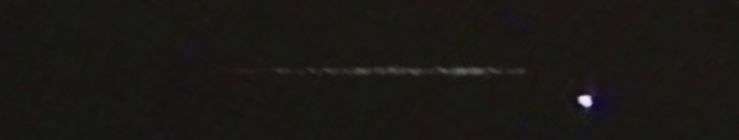 Unprocessed fireball image