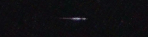 Unprocessed fireball image