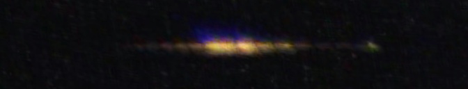 Unprocessed fireball image