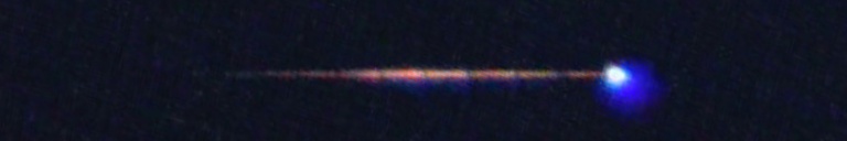 Unprocessed fireball image