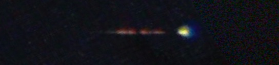 Unprocessed fireball image