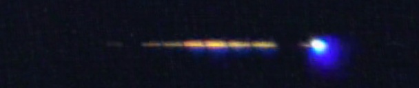 Unprocessed fireball image