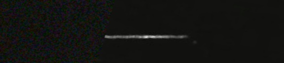 Unprocessed fireball image