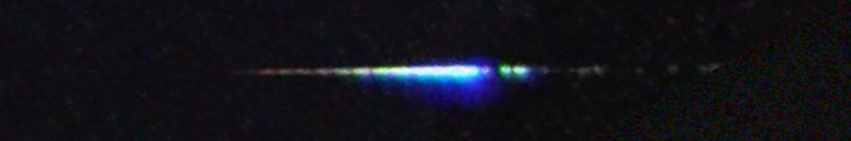 Unprocessed fireball image