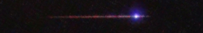 Unprocessed fireball image