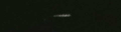 Unprocessed fireball image