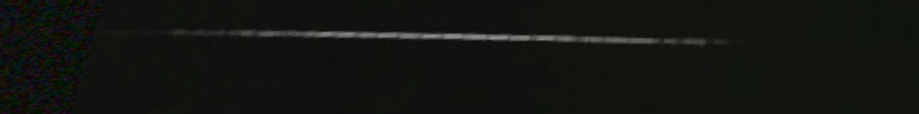 Unprocessed fireball image