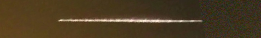 Unprocessed fireball image