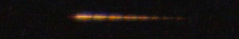 Unprocessed fireball image