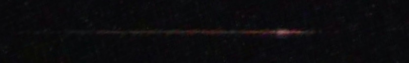 Unprocessed fireball image