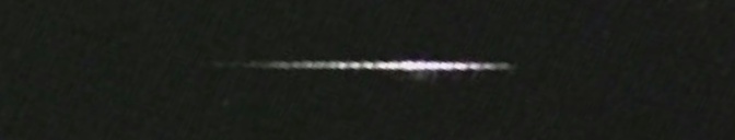 Unprocessed fireball image