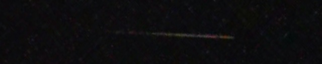 Unprocessed fireball image
