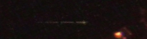 Unprocessed fireball image