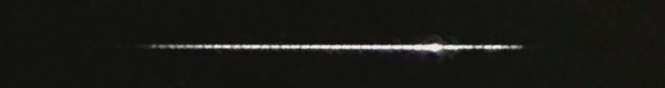 Unprocessed fireball image