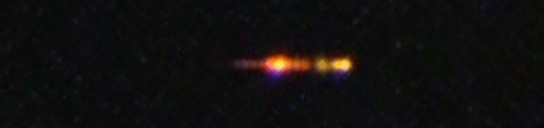 Unprocessed fireball image