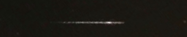 Unprocessed fireball image
