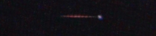 Unprocessed fireball image