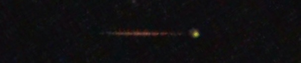 Unprocessed fireball image