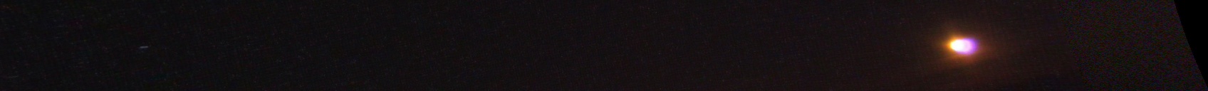 Unprocessed fireball image