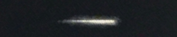 Unprocessed fireball image
