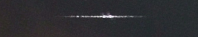 Unprocessed fireball image