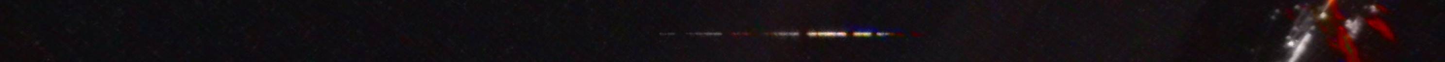 Unprocessed fireball image