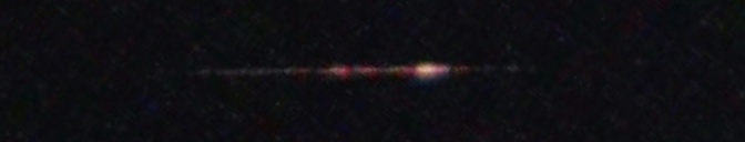 Unprocessed fireball image