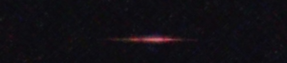 Unprocessed fireball image